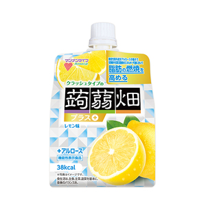 
クラッシュタイプの蒟蒻畑プラス　レモン味（150g）