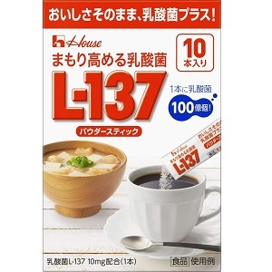 まもり高める乳酸菌　L-137パウダースティック(1.3g×10本)