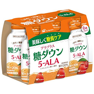 アラプラス 糖ダウン 5-ALA ドリンク（100mL×6本）