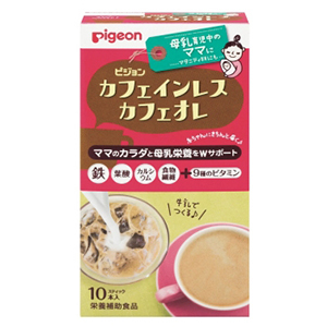 粉末飲料　カフェインレスカフェオレ（５ｇ×１０本）