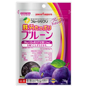 フルーツサプリ　鉄分たっぷりプルーン（７０ｇ）