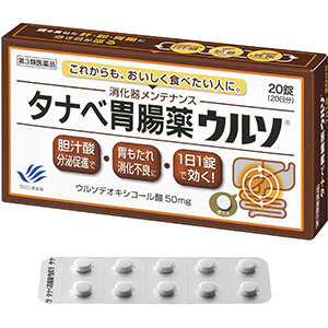 タナベ胃腸薬ウルソ 20錠