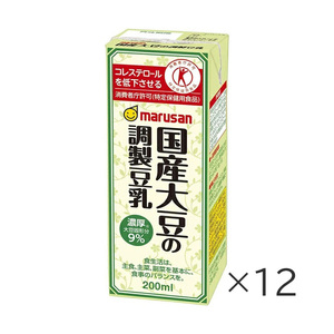 国産大豆の調整豆乳（200mL×24本）