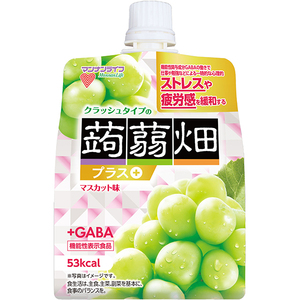 クラッシュタイプの蒟蒻畑プラス　マスカット味（150g）