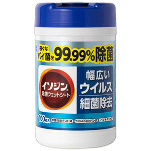 イソジン　除菌ウェットシートボトル本体（１００枚）