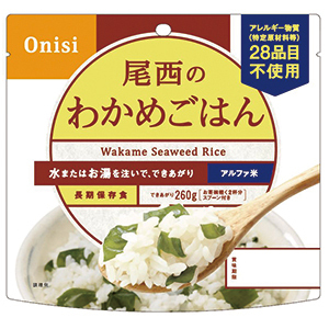 尾西のわかめごはん（100g）