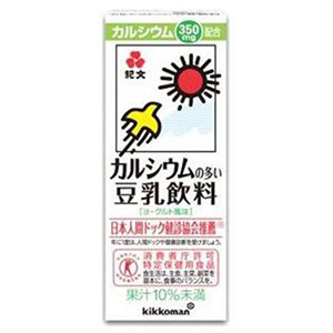 紀文　カルシウムの多い豆乳飲料（２００ｍＬ）