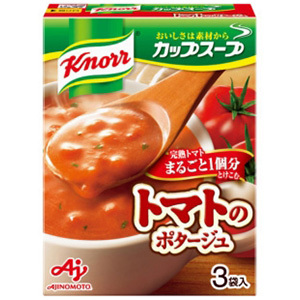 クノールカップスープ 完熟トマトまるごと1個分使ったポタージュ（3袋入）