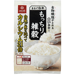 はくばく まるで白米 もっちり雑穀 （25g×6袋）