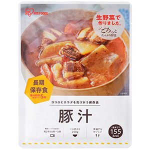 災対食パウチ　豚汁（250g）