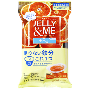 ＪＥＬＬＹ＆ＭＥ　鉄分プラス　ブラッドオレンジ味（２１ｇ×７個）