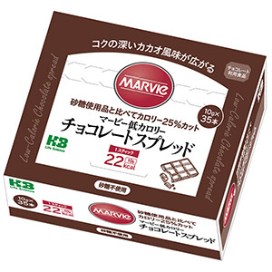 マービー　低カロリー　チョコレートスプレッド　350ｇ（10本×35本）