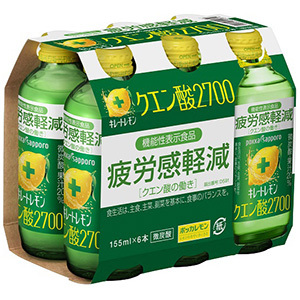 キレートレモン　クエン酸　2700　瓶（155mL×6本）