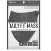 ＤＡＩＬＹ　ＦＩＴ　ＭＡＳＫ　立体　ふつうワイドサイズ　チャコール（５枚入）