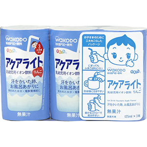 元気っち！ アクアライトりんご（１２５ｍＬ×３本）