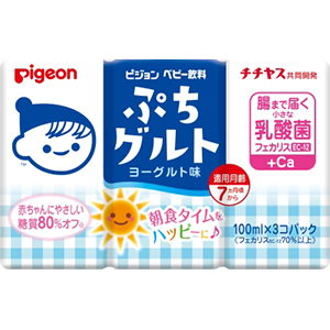 乳性飲料　ぷちグルト（１００ｍＬ×３本）