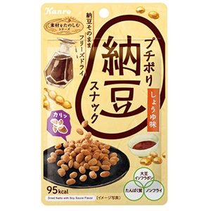 プチポリ 納豆スナック醤油味（20g）