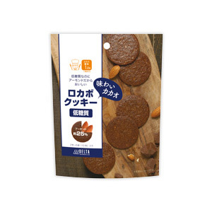 低糖質　ロカボクッキー　味わいカカオ（2枚×5袋入）