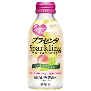 ＢＥＡＵＰＯＷＥＲ　プラセンタ　Ｓｐａｒｋｌｉｎｇ　ピーチ＆マスカット風味（１４０ｍＬ）