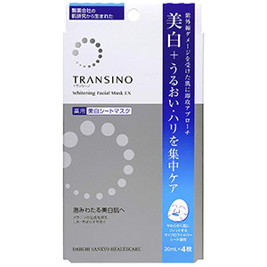 トランシーノ 薬用ホワイトニングフェイシャルマスクEX（4枚入）