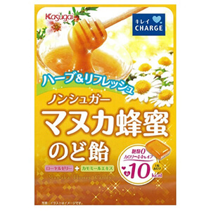 ノンシュガーマヌカ蜂蜜のど飴（70g）