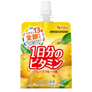 ＰＥＲＦＥＣＴ　ＶＩＴＡＭＩＮ　１日分のビタミンゼリー　グレープフルーツ味（１８０ｇ）