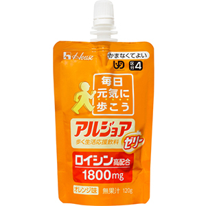 歩く生活応援飲料 アルジョアゼリー（120g））