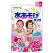 ムーニー　水あそびパンツ　女の子用　Ｍサイズ（３枚）