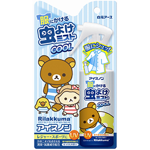 アイスノン服にかける虫よけミスト　リラックマ（１００ｍＬ）