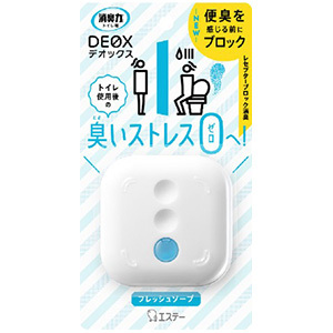 消臭力 DEOX トイレ用 消臭芳香剤 置き型 フレッシュソープ 本体（6mL）