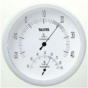 温度計 温湿度計 TT－492 Nホワイト